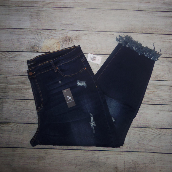 Bloomrocks Denim - Bloomrocks Raw Hem Jeans 26